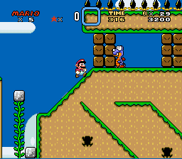 Super Mario World Level Hack Only (h1) Screenshot 1